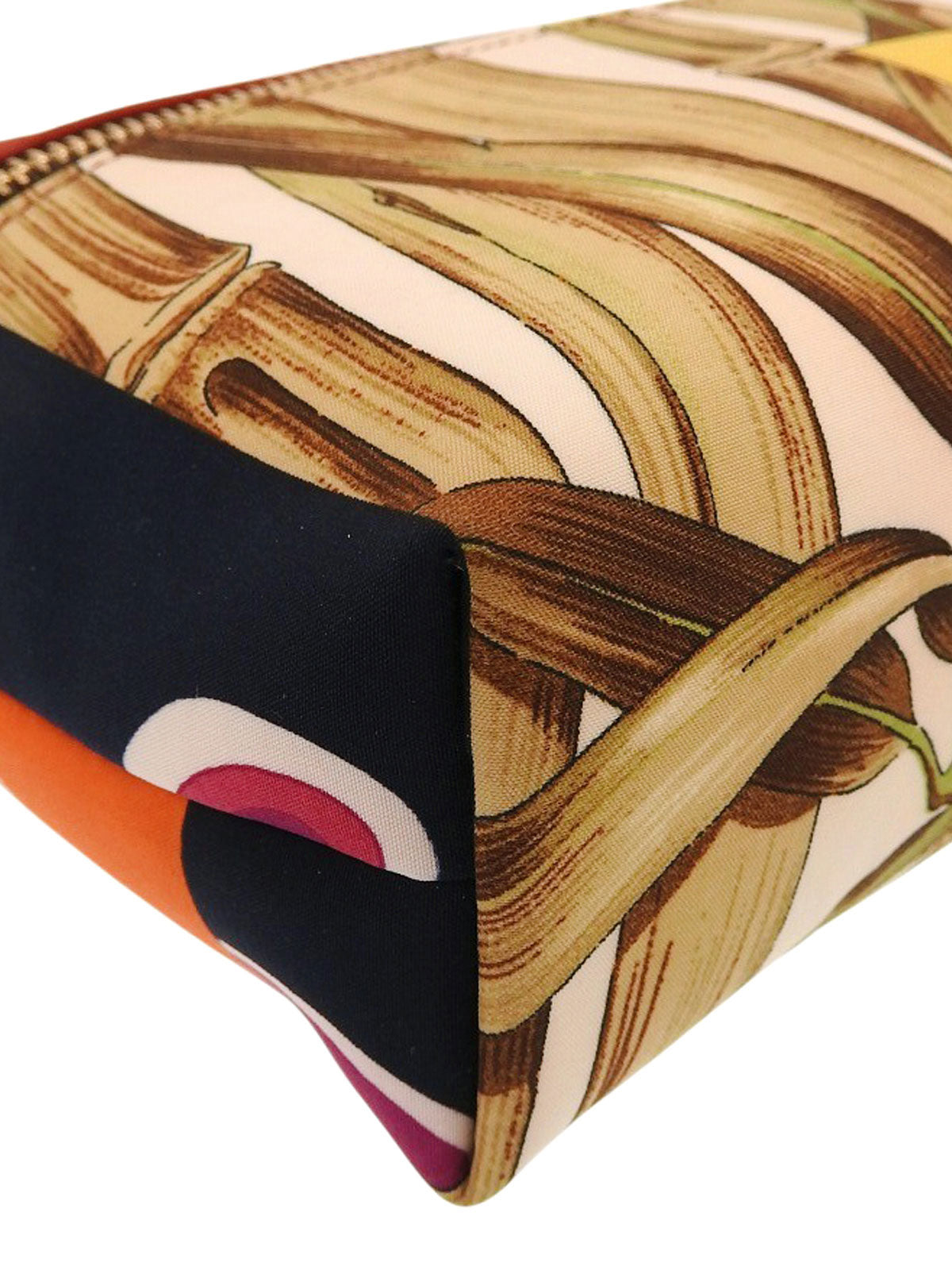 Botanical Pattern Vanity Bag, Multi