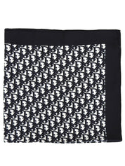 Trotter Pattern Scarf Black/White