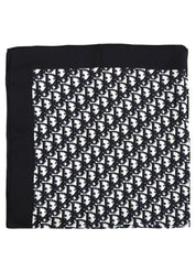 Trotter Pattern Scarf Black/White