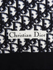Trotter Pattern Scarf Black/White