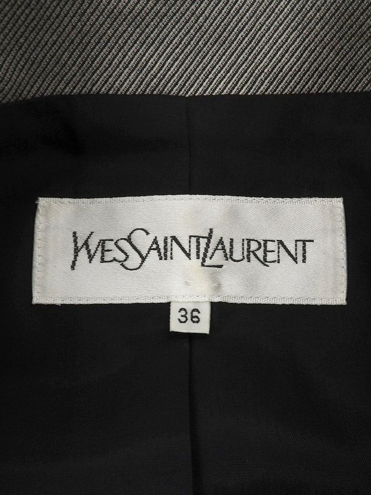 スタンドカラーセットアップ グレー