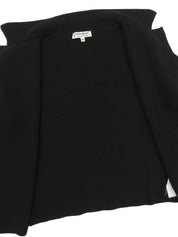 チャイナボタンニットカーディガン ブラック