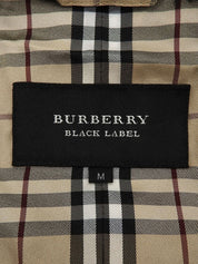 Boa logo embroidered Nova check lining zip-up jacket in black