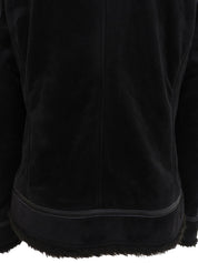 Boa logo embroidered Nova check lining zip-up jacket in black