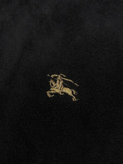 Boa logo embroidered Nova check lining zip-up jacket in black