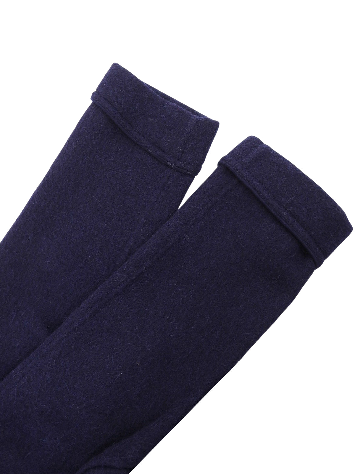 ウールラグランスリーブコート ネイビー