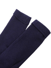 ウールラグランスリーブコート ネイビー