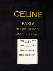 Macadam Button Jacket in Black