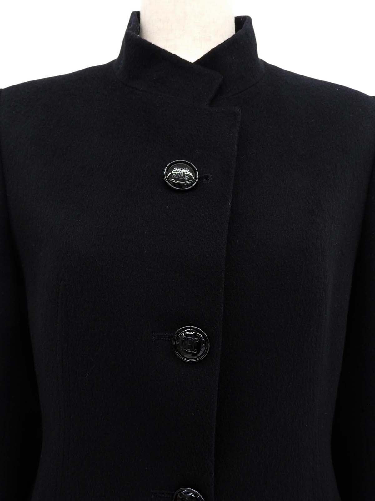 Macadam Button Jacket in Black