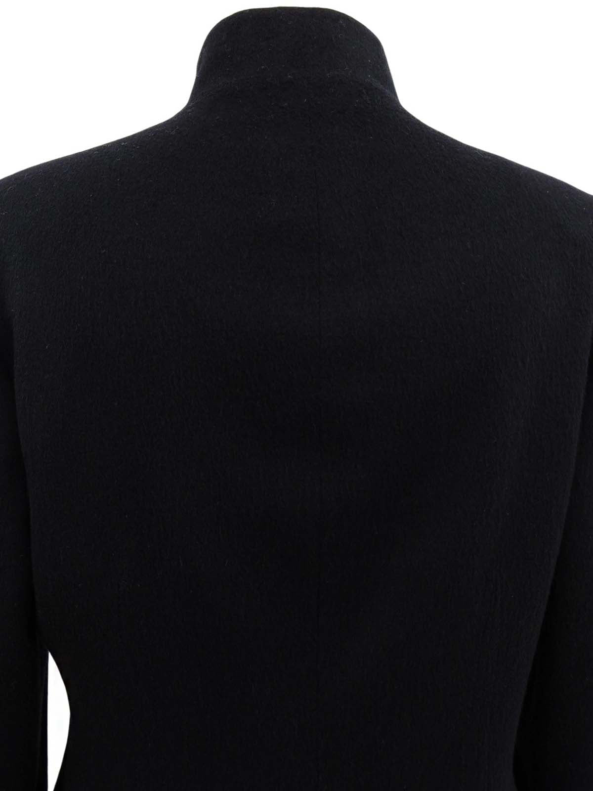 Macadam Button Jacket in Black