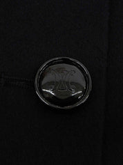 Macadam Button Jacket in Black