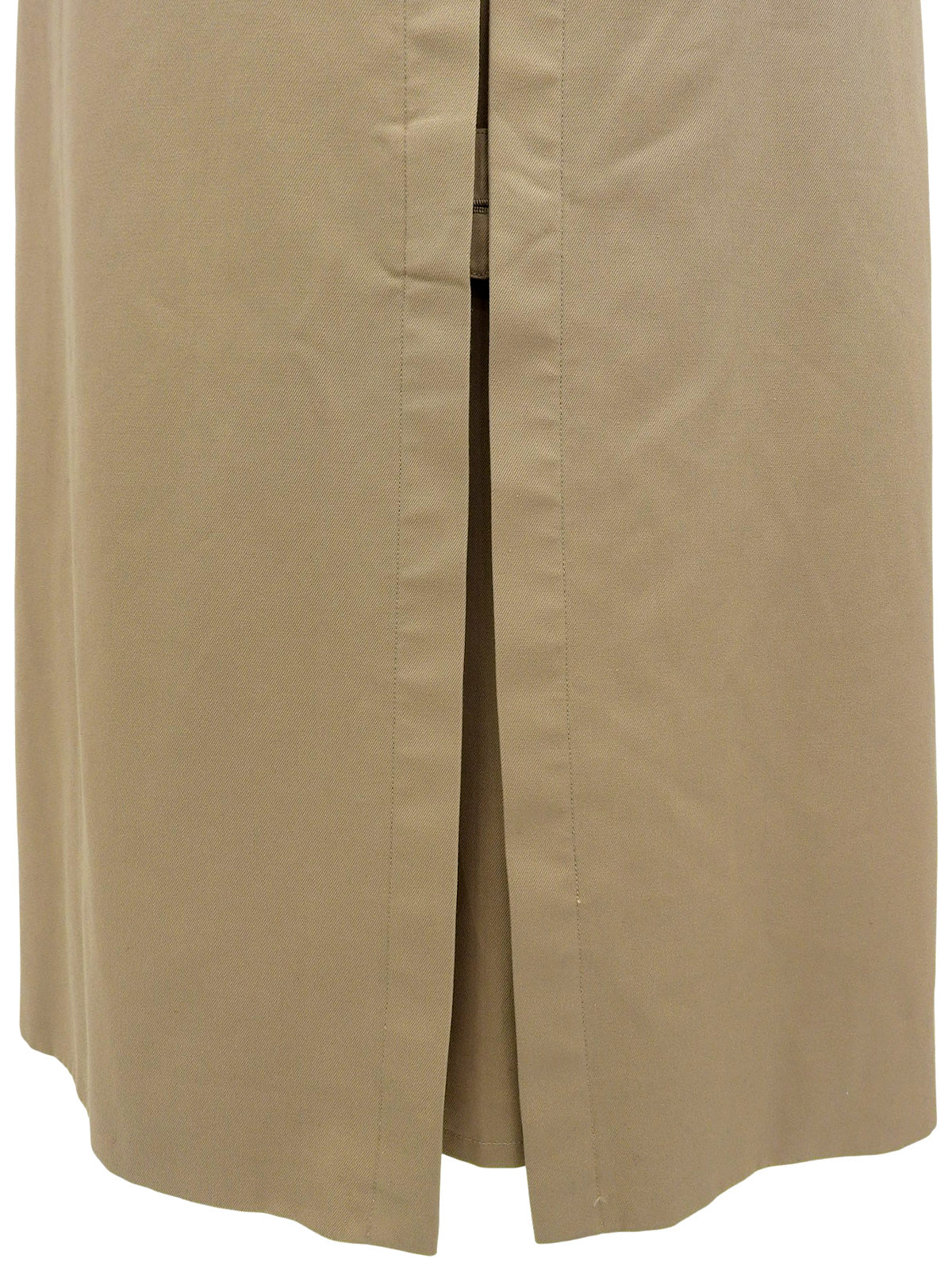 Nova Check Lining Trench Coat in Beige