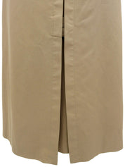 Nova Check Lining Trench Coat in Beige