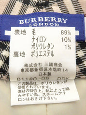 Nova Check Pattern Pants in Beige