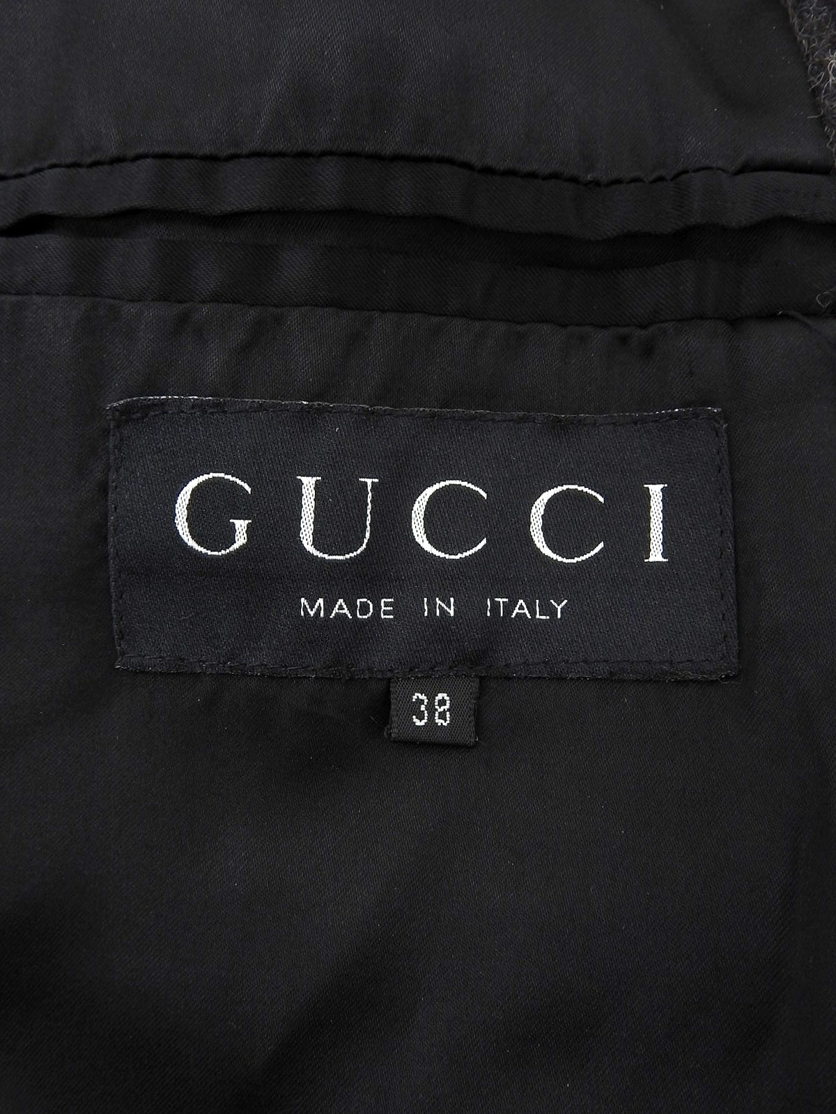 バンブーボタンダッフルコート チャコールグレー