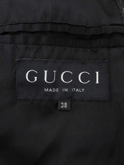 バンブーボタンダッフルコート チャコールグレー