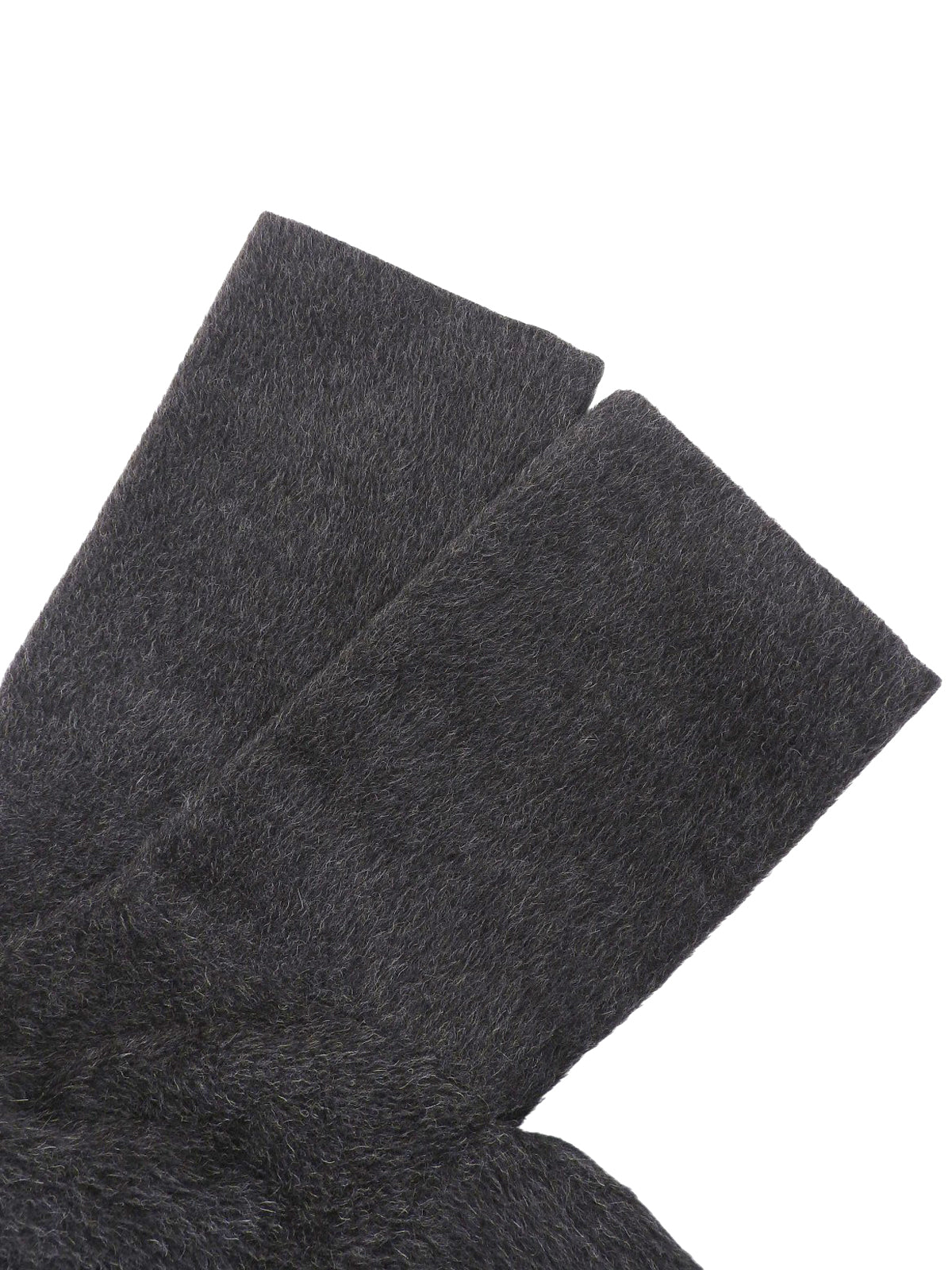 バンブーボタンダッフルコート チャコールグレー