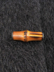 バンブーボタンダッフルコート チャコールグレー