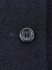 Wool Design Button G Jacket #40 Navy