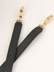 ガンチーニプレート2wayハンドバッグ ブラック