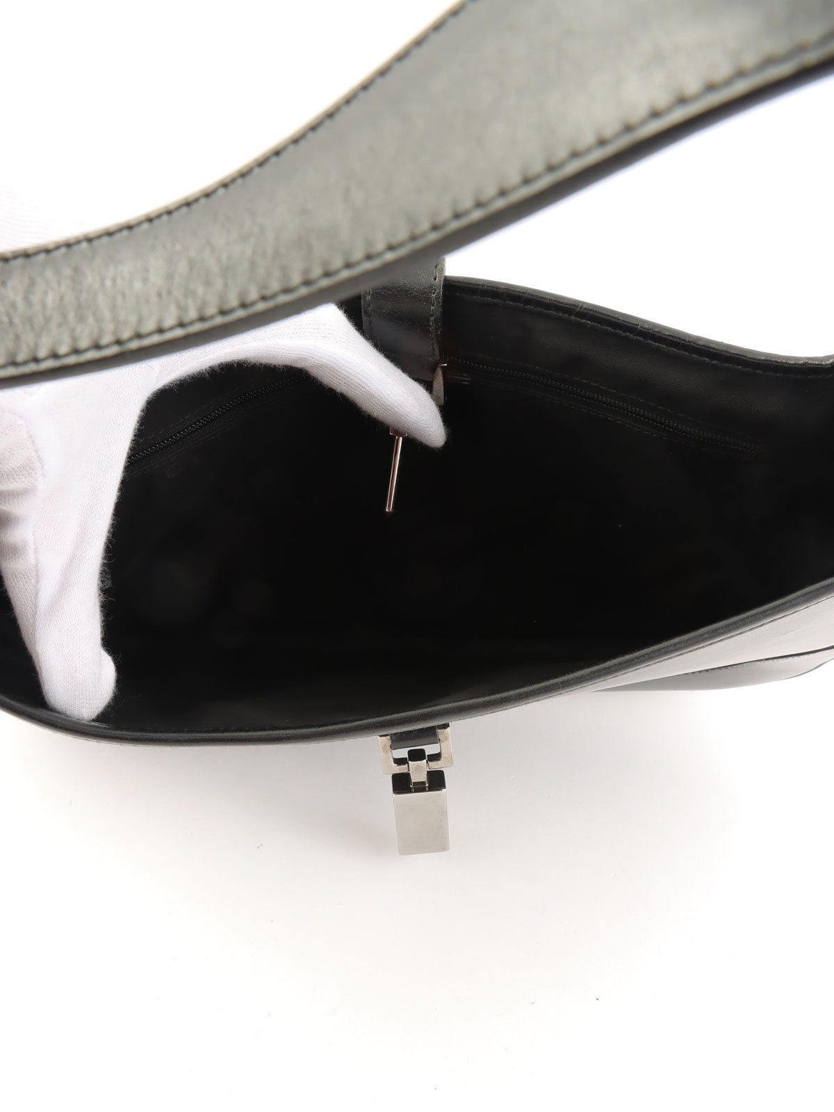 ジャッキーワンショルダーバッグ ブラック