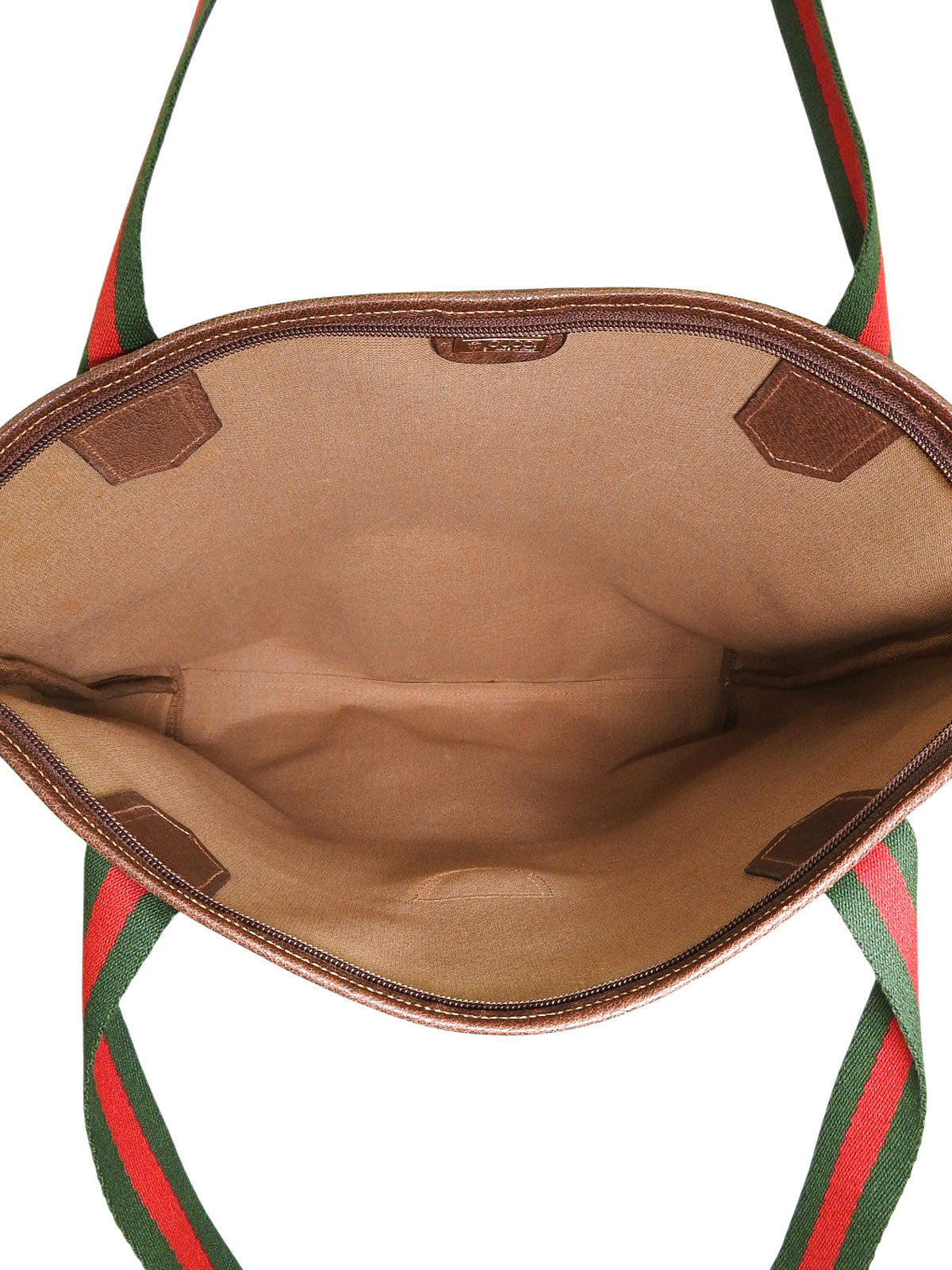 GG Pattern Sherry Line Tote Bag Beige