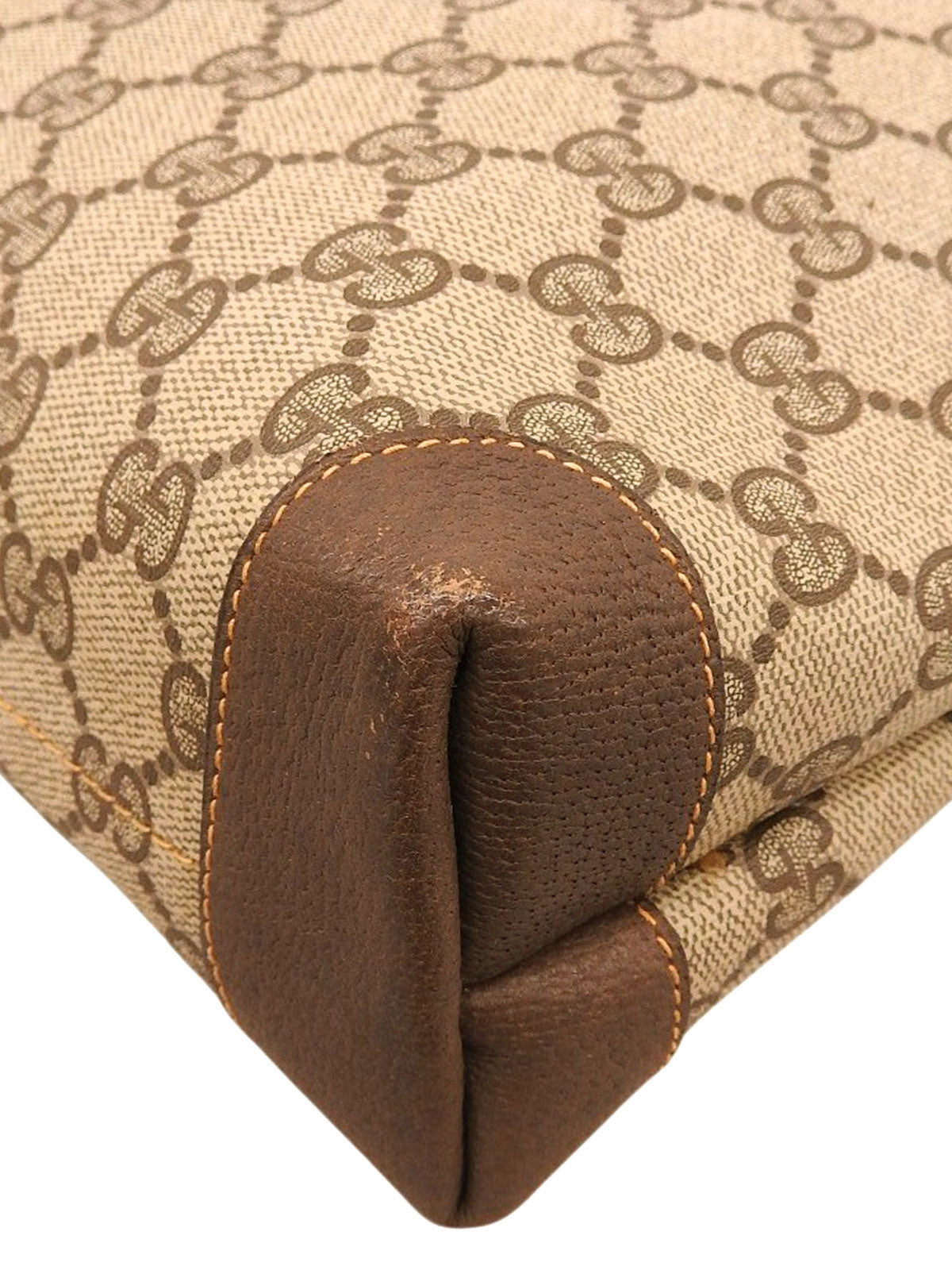 GG Pattern Sherry Line Tote Bag Beige