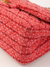 2020年頃製 ツイード2.55チェーンショルダーバッグ ピンク/マルチ