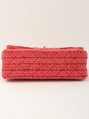 2020年頃製 ツイード2.55チェーンショルダーバッグ ピンク/マルチ