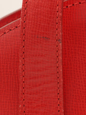 Oval Logo Plate 2-Way Bag Red