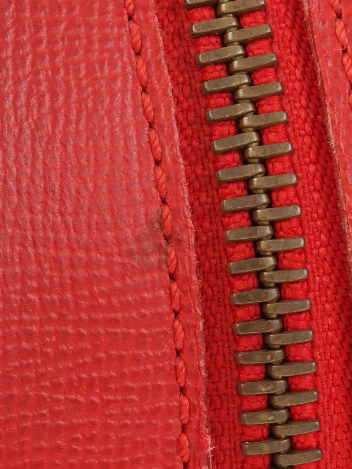 椭圆形Logo牌双向包 红色