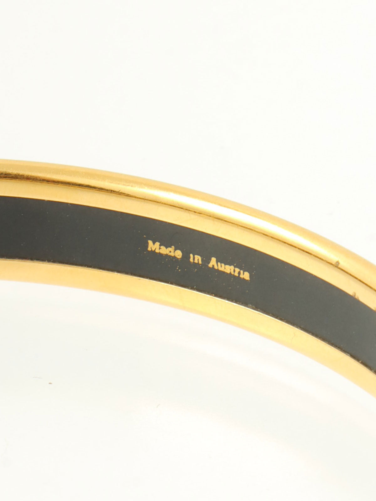 エマイユバングルPM レッド/ゴールド