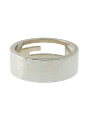 925ブランデッドレギュラーGリング #63 シルバー