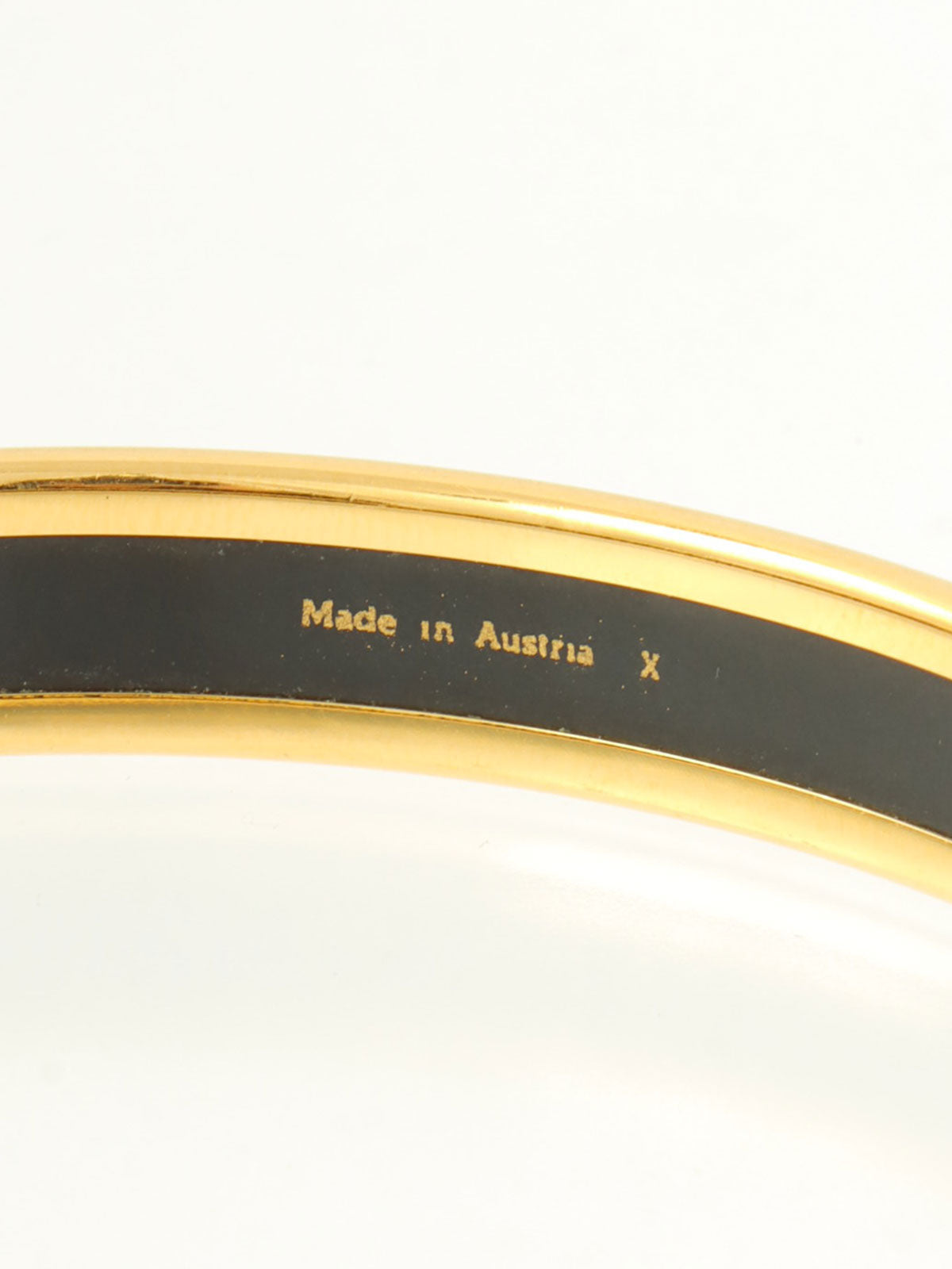 エマイユバングルPM ゴールド/ブルー