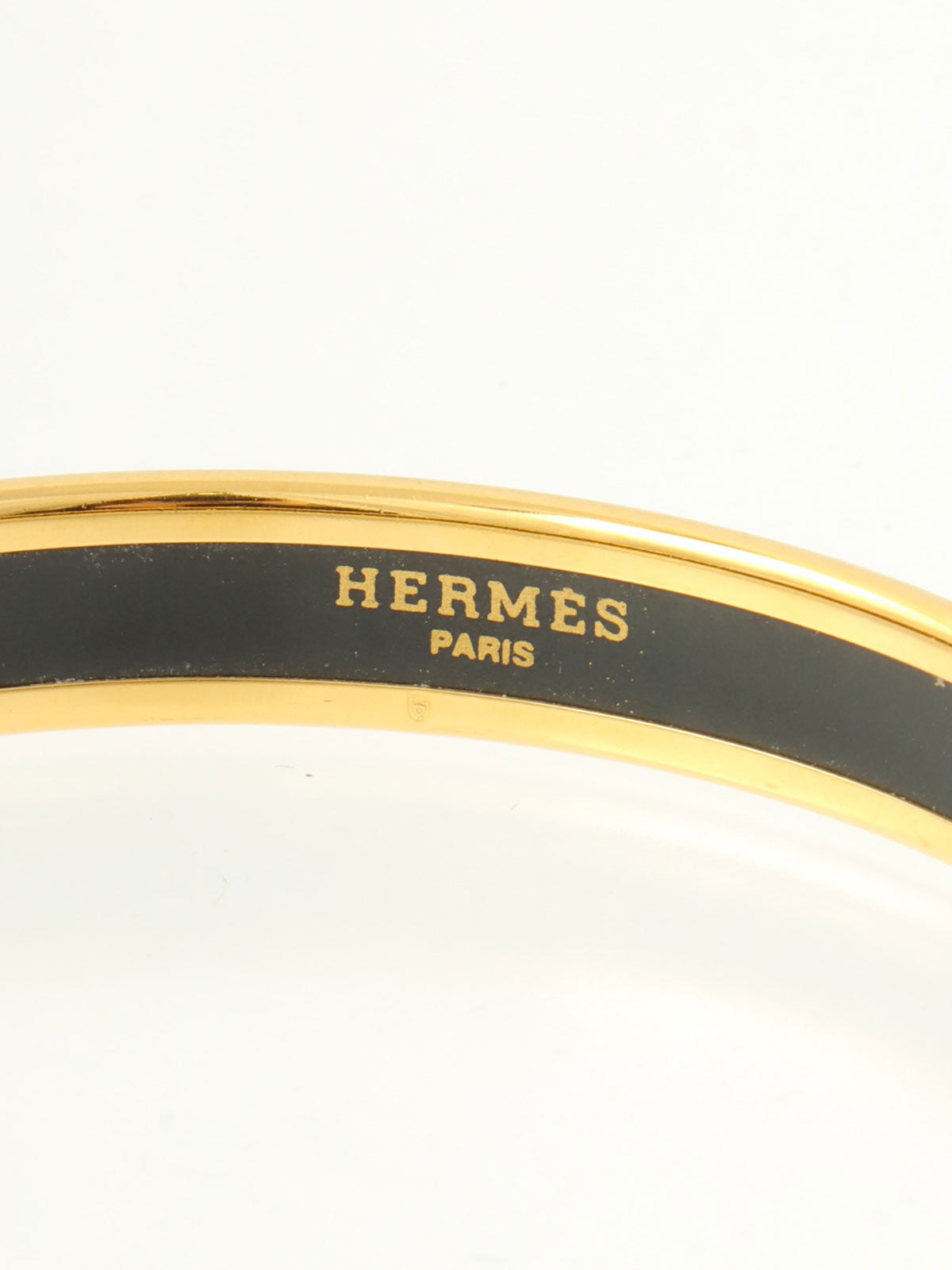 エマイユバングルPM ゴールド/ブルー