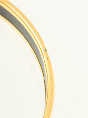 エマイユバングルPM ゴールド/ブルー