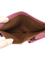 Intrecciato Long Wallet Pink