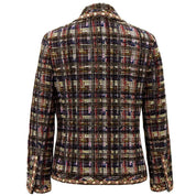 2005 Tweed CC Mark Button Jacket Multi-color