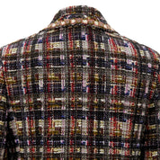 2005 Tweed CC Mark Button Jacket Multi-color