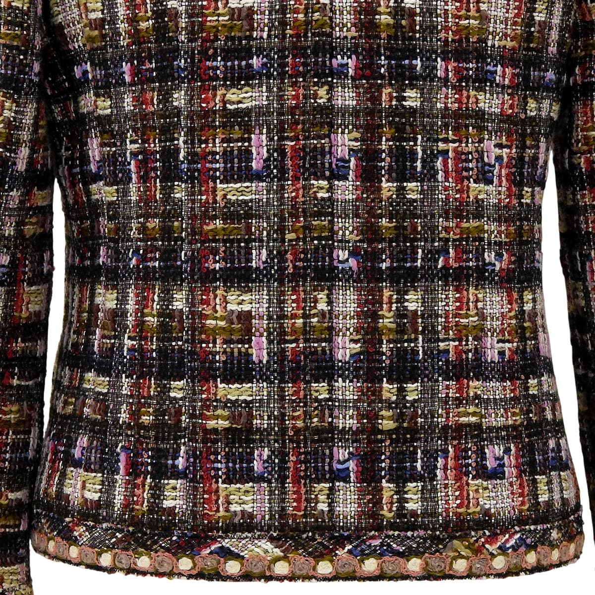 2005 Tweed CC Mark Button Jacket Multi-color