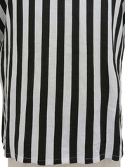 黑白条纹短袖外套