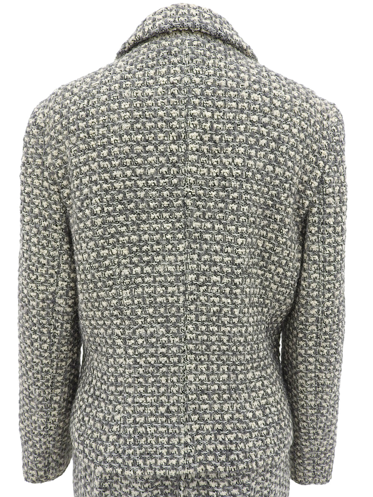 Tweed set-up in white/gray