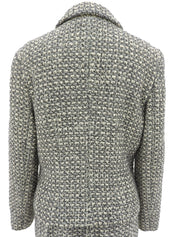Tweed set-up in white/gray
