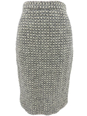 Tweed set-up in white/gray