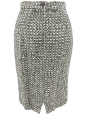 Tweed set-up in white/gray