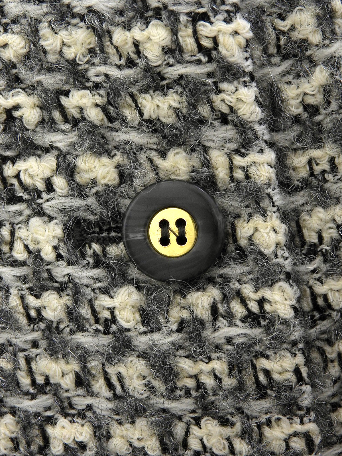 Tweed set-up in white/gray