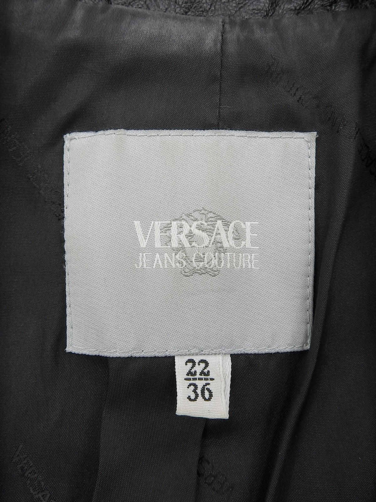 Real Leather Tailored Jacket #36 Black