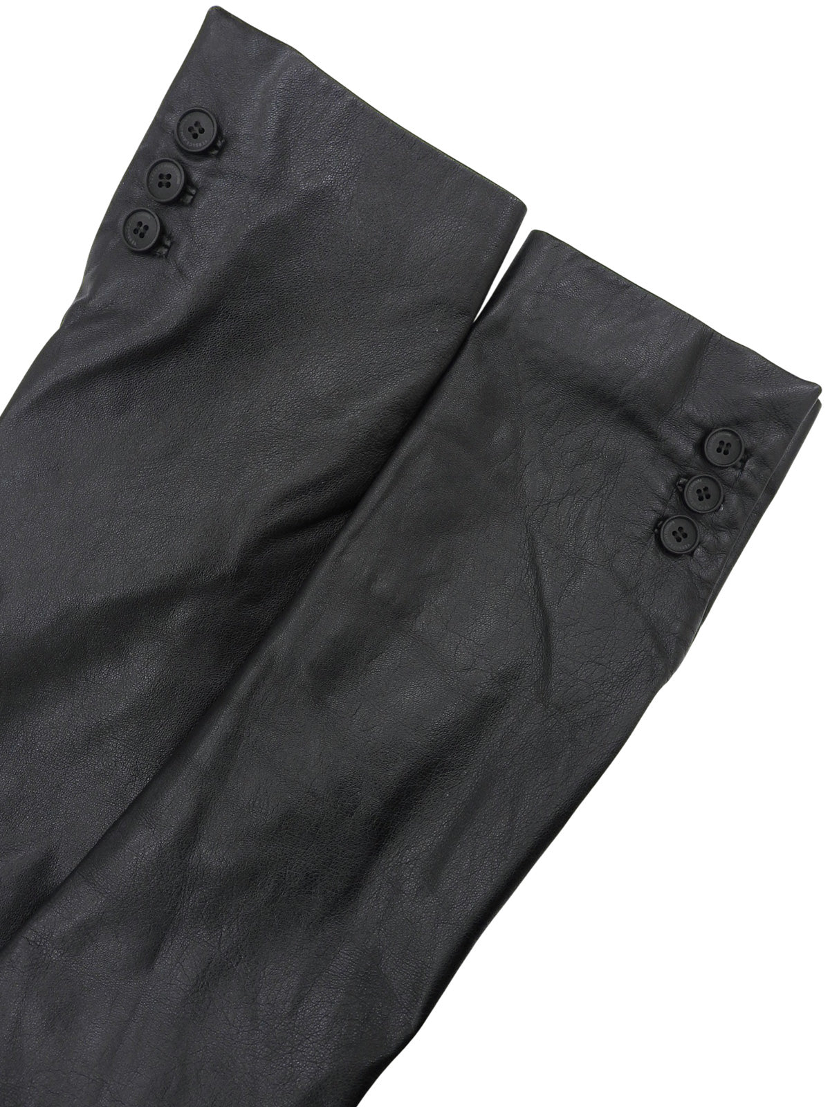Real Leather Tailored Jacket #36 Black