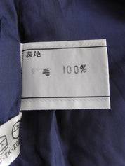 Blue wool tailored jacket