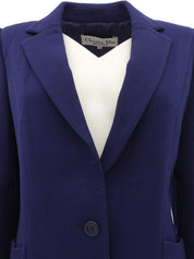 Blue wool tailored jacket